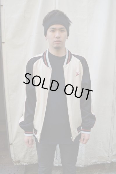 画像4: 【USED】HIRO(ヒロ)リバーシブルデザインサテンブルゾン (4)