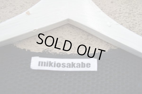 画像4: 【USED】mikio sakabe(ミキオサカベ)黒ローゲージオーバーサイズニット (4)