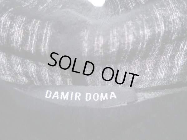 画像3: 【USED】DAMIR DOMA(ダミールドーマ)ハイネックデザインカットソー (3)