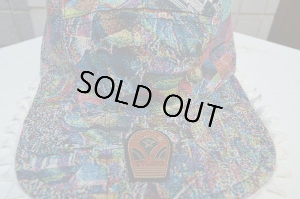 画像2: 【USED】bodysong×YEAH RIGHT(ボディーソング×イェーライト)ジャガード織り総柄リバーシブルキャップ (2)