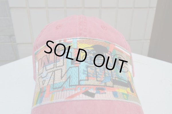 画像2: 【USED】bodysong(ボディーソング)グラフィックパッチ装飾キャップ (2)