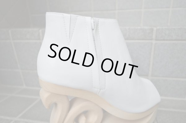 画像4: 【USED】JEFFREY CAMPBELL(ジェフリーキャンベル)白レザースケートシューズ (4)