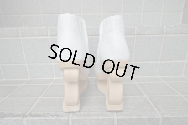 画像3: 【USED】JEFFREY CAMPBELL(ジェフリーキャンベル)白レザースケートシューズ (3)