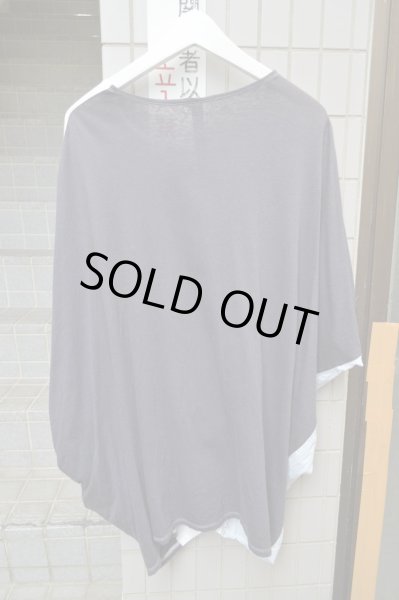 画像2: 【USED】sneeuw(スニュウ)切替デザインカットソー (2)