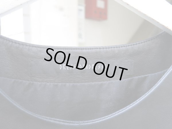 画像5: 【USED】DRESSEDUNDRESSED(ドレスドアンドレスド)レザープルオーバートップス (5)