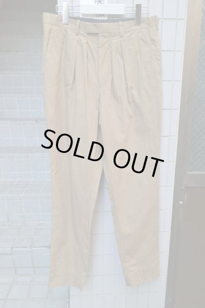画像2: 【USED】LAD MUSICIAN(ラッドミュージシャン)タック入りテーパードパンツ (2)
