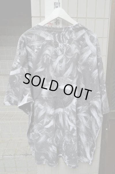 画像2: 【USED】HIRO(ヒロ)総柄オーバーサイズカットソー (2)