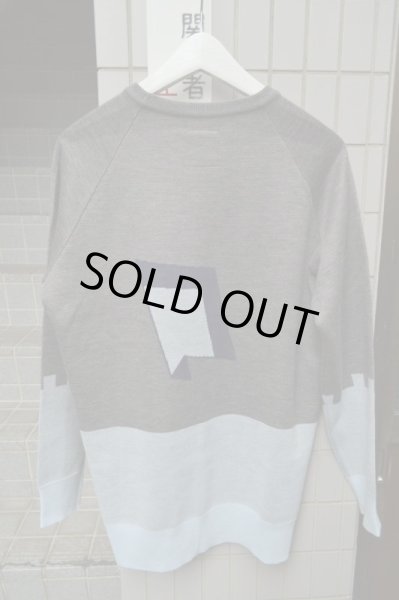 画像2: 【USED】CYDERHOUSE(サイダーハウス)切替デザインニット (2)