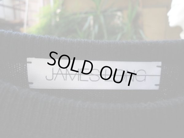 画像4: 【USED】JAMES LONG(ジェームズロング)デザインプルオーバーニット (4)