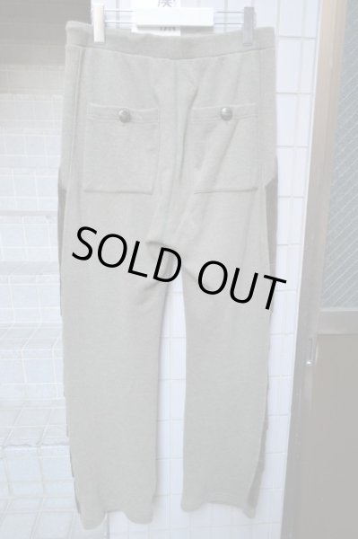 画像3: 【USED】FUGAHUM(フガハム)スウェット×コーデュロイ切替デザインパンツ (3)