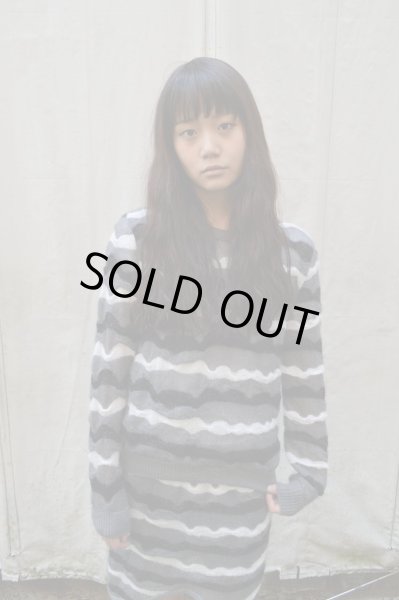 画像2: 【USED】YUYA KUBOHARA(ユウヤクボハラ)モヘアセーター+モヘアスカート セットアップ (2)