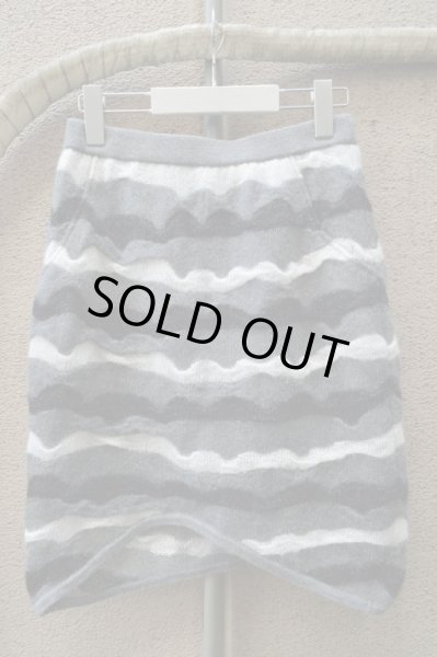 画像8: 【USED】YUYA KUBOHARA(ユウヤクボハラ)モヘアセーター+モヘアスカート セットアップ (8)