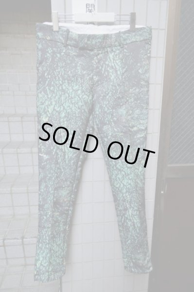 画像2: 【USED】CHRISTIAN DADA(クリスチャンダダ)デジタルジャガード織りパンツ (2)