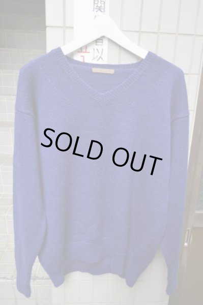 画像2: 【USED】Y's for men(ワイズ フォーメン)Vネックセーター (2)