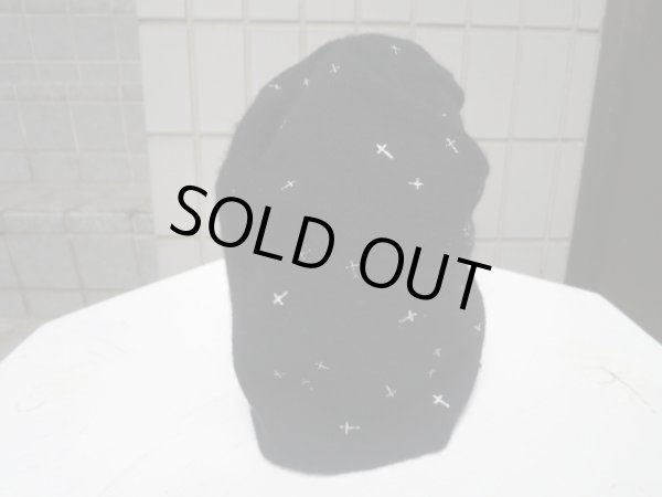 画像2: 【USED】UNDER COVER(アンダーカバー)クロスプリントニット帽 (2)