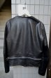 画像2: 【USED】banal chic bizarre(バナルシックビザール)デザインレザーライダースジャケット (2)