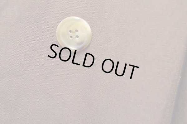 画像3: 【USED】IMPER MEABLE Yohji Yamamoto(ヨウジヤマモト)茶キャバ地ワイドシルエットコート (3)