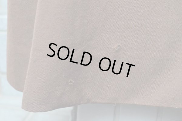 画像4: 【USED】IMPER MEABLE Yohji Yamamoto(ヨウジヤマモト)茶キャバ地ワイドシルエットコート (4)