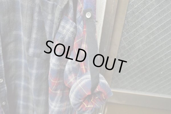 画像4: 【USED】JIeDa(ジエダ)クレイジーパターンチェック柄オーバーサイズシャツ (4)