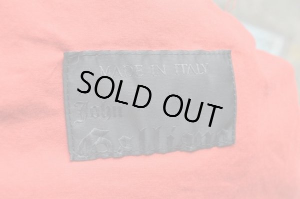 画像4: 【USED】John Galliano(ジョンガリアーノ)ニットドッキングデザインダウンベスト (4)