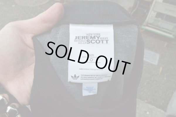 画像5: 【USED】adidas×JEREMY SCOTT(アディダス×ジェレミースコット)プルオーバージャージースウェット (5)