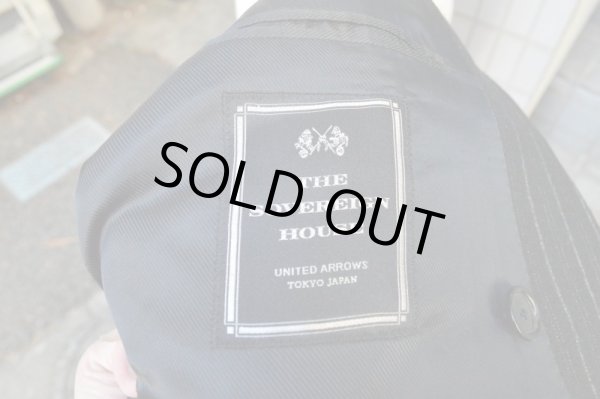 画像3: 【USED】THE SOVEREIGN HOUSE(ザ ソブリンハウス)ウール地ストライプ柄ジャケット＋スラックス セットアップ (3)