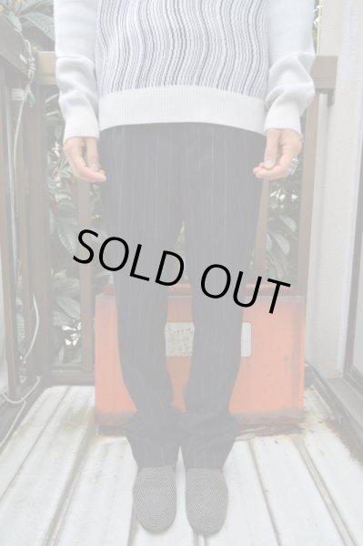 画像4: 【USED】THE SOVEREIGN HOUSE(ザ ソブリンハウス)ウール地ストライプ柄ジャケット＋スラックス セットアップ (4)