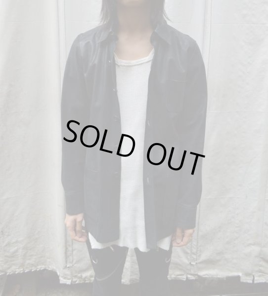 画像6: 【USED】A.P.C(アーペーセー)レザーシャツジャケット (6)