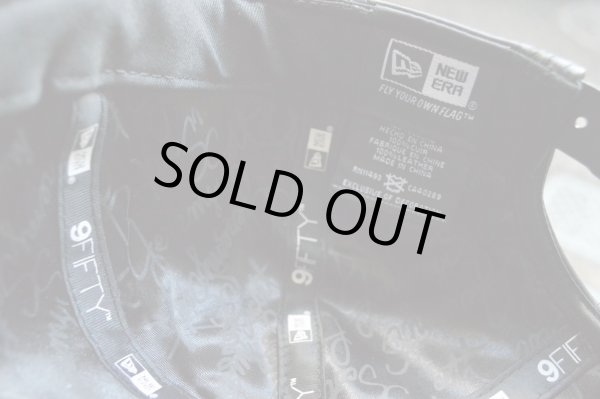 画像6: 【USED】JEREMY SCOTT×NEW ERA(ジェレミースコット×ニューエラ)刺繍アイコンマークレザーキャップ (6)