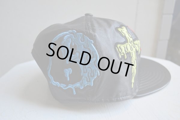 画像4: 【USED】JEREMY SCOTT×NEW ERA(ジェレミースコット×ニューエラ)刺繍アイコンマークレザーキャップ (4)