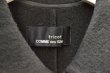 画像8: 【USED】tricot COMME des GARCONS(トリコ コムデギャルソン)黒ウール地シャツジャケット＋ワイドパンツ セットアップ (8)