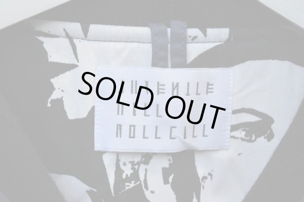 画像7: 【USED】JUVENILE HALL ROLLCALL(ジュベナイル ホール ロールコール)半袖MA-1ジャケット (7)