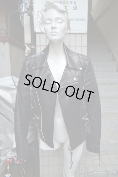 画像4: 【USED】Shinya yamaguchi(シンヤヤマグチ)レザーライダースジャケット (4)