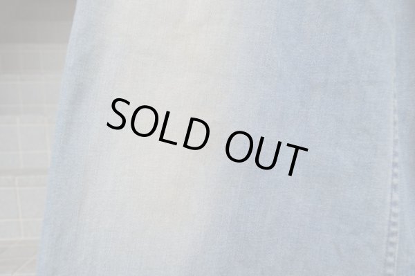 画像4: 【USED】banal chic bizarre(バナルシックビザール)USED加工袴デニムパンツ (4)