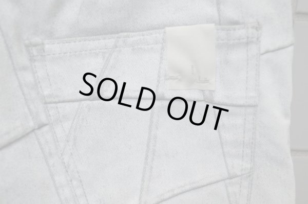 画像6: 【USED】N.HOOLYWOOD(エヌハリウッド)ペイント加工カッティング切替デニムパンツ (6)