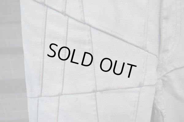 画像5: 【USED】N.HOOLYWOOD(エヌハリウッド)ペイント加工カッティング切替デニムパンツ (5)