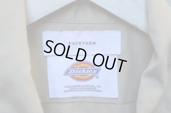 画像6: 【USED】FACETASM×Dickies(ファセッタズム×ディッキーズ)ベージュワークシャツ (6)