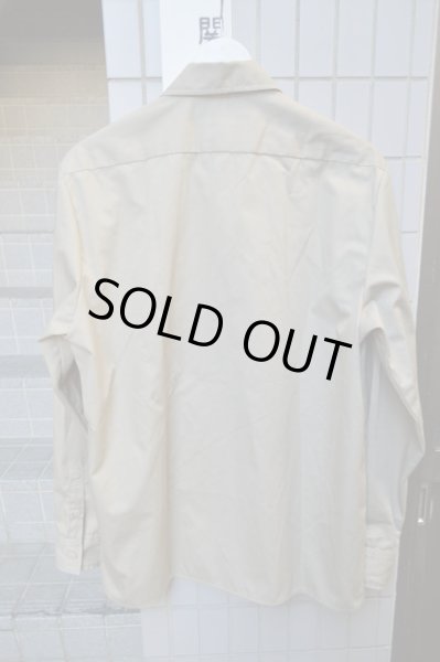 画像3: 【USED】FACETASM×Dickies(ファセッタズム×ディッキーズ)ベージュワークシャツ (3)