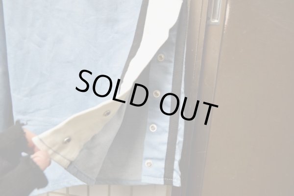 画像9: 【USED】Shinya yamaguchi(シンヤヤマグチ)ジャージ風デザインデニムジャケット＋ワイドデニムパンツ セットアップ (9)