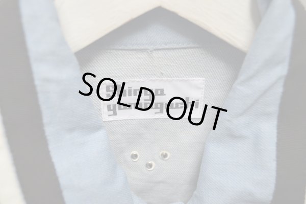 画像6: 【USED】Shinya yamaguchi(シンヤヤマグチ)ジャージ風デザインデニムジャケット＋ワイドデニムパンツ セットアップ (6)