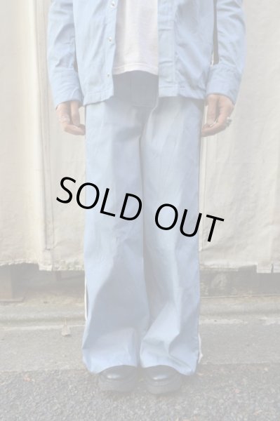 画像3: 【USED】Shinya yamaguchi(シンヤヤマグチ)ジャージ風デザインデニムジャケット＋ワイドデニムパンツ セットアップ (3)