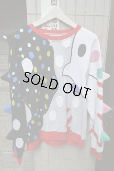 画像3: 【USED】Daniel Palillo(ダニエルパリッロ)リミテッド切替デザインスウェット (3)