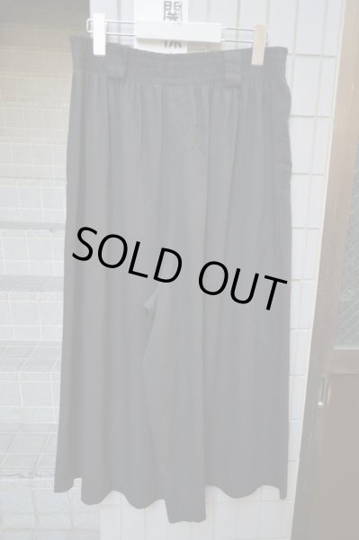 画像3: 【USED】VINTAGE USED古着 黒袴パンツ (3)