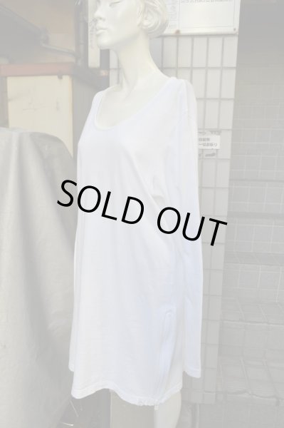 画像6: 【USED】FACETASM(ファセッタズム)サイドジップ装飾ロング丈長袖カットソー (6)