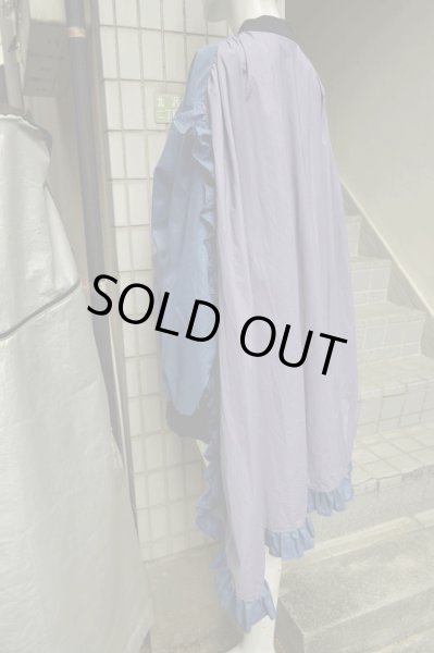 画像3: 【USED】Daniel Palillo(ダニエルパリッロ)マントドッキングデザインナイロンブルゾン (3)