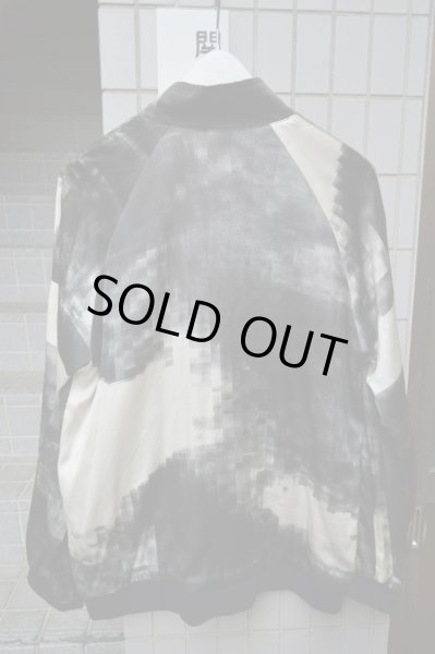 画像3: 【USED】materialboy(マテリアルボーイ)グラフィック総柄ジップアップブルゾン (3)