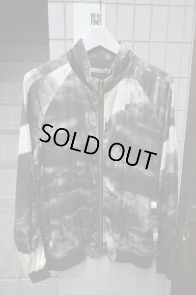 画像2: 【USED】materialboy(マテリアルボーイ)グラフィック総柄ジップアップブルゾン (2)