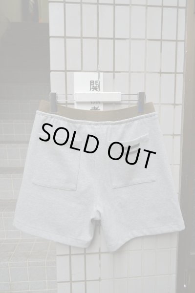 画像3: 【USED】COCURATA(コキュラタ)グレーボンディングスウェット地ショーツ (3)