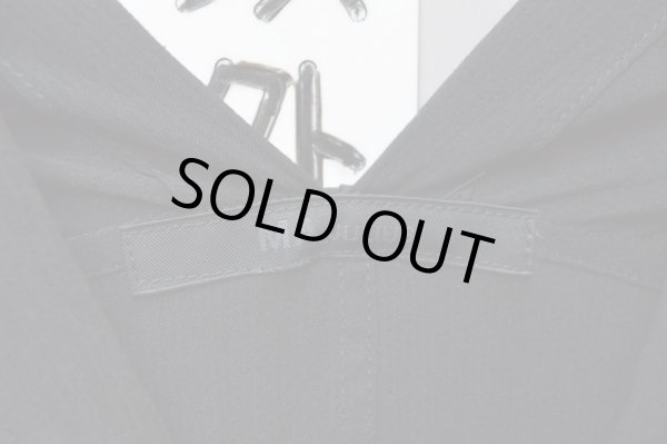 画像5: 【USED】MA JULIUS(エムエー ユリウス)黒シャドーストライプ柄羽織シャツ (5)