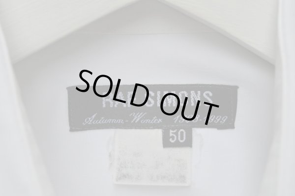 画像4: 【USED】RAF SIMONS(ラフシモンズ)白長袖シャツ (4)